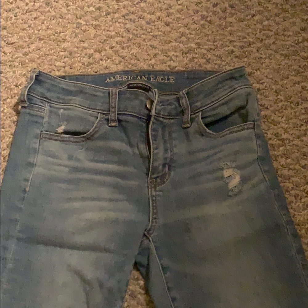 American Eagle super stretch jeans